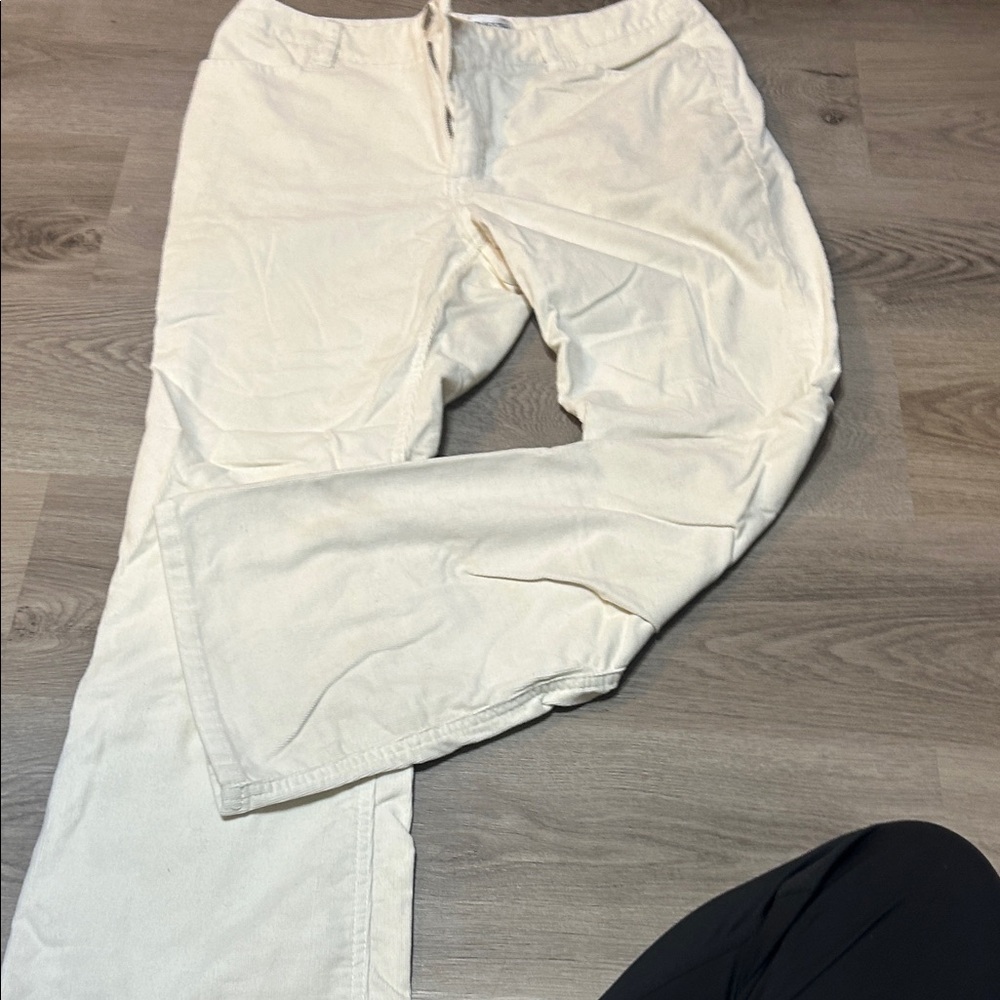 Chico's Cream Flare Pants